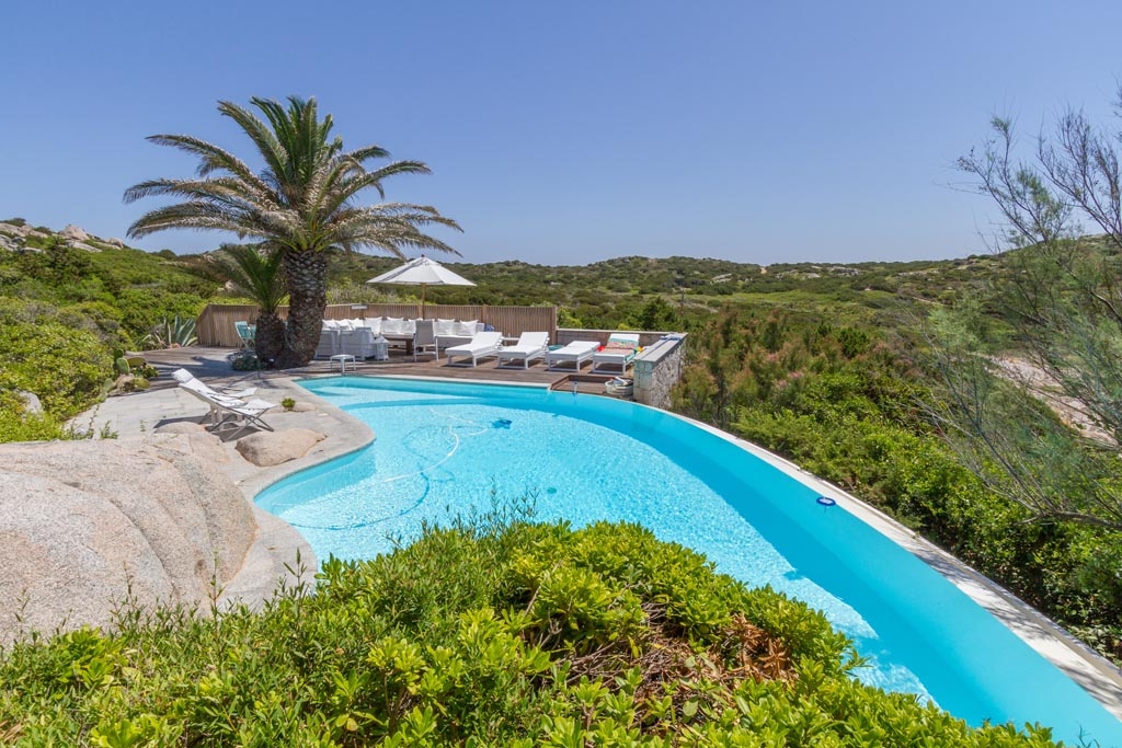 Villas and properties for sale and for rent, Cavallo Island, Corsica, Bonifacio, Mediterranean sea